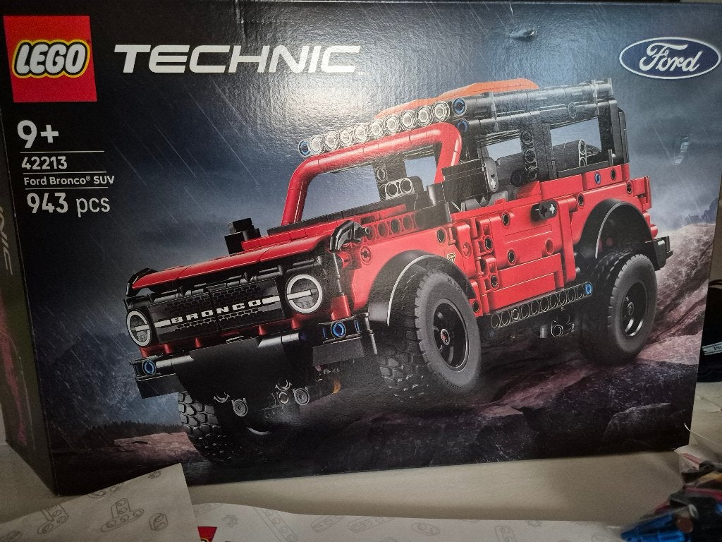 LEGO Technic Ford en LEGO City Camper, Ophalen, Compleet, Lego, Zo goed als nieuw