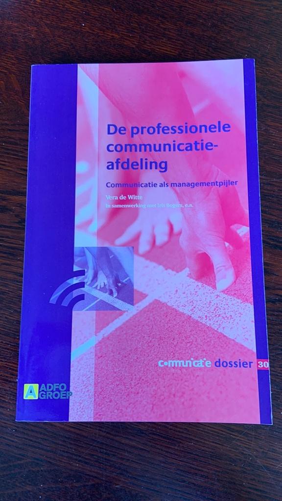 De professionele communicatieafdeling - Vera de Witte, Ophalen of Verzenden, Beta, HBO