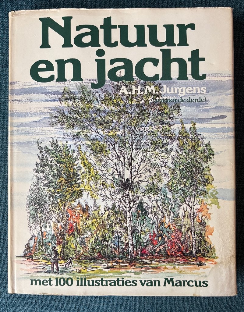 Jacht jagen jachtboeken.  NATUUR EN JACHT. A.H.M.Jurgens, Boeken, Ophalen of Verzenden, Gelezen, Natuur algemeen