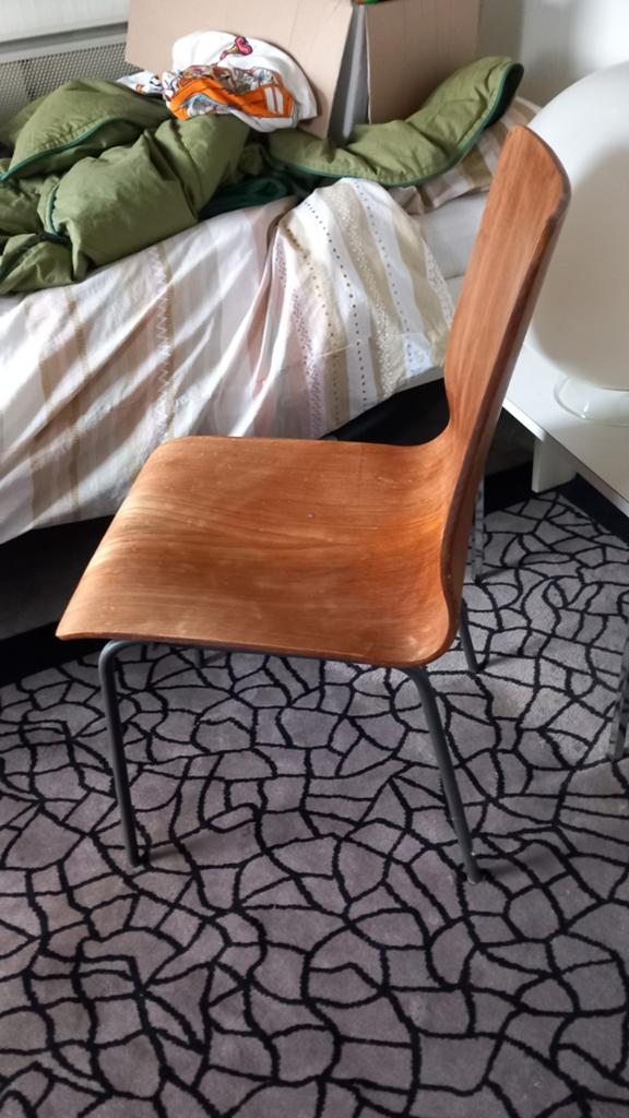 Friso Kramer voor Auping Euroika serie vintage dutch design, Ophalen, Modern, Klassiek, Gebruikt, Bruin