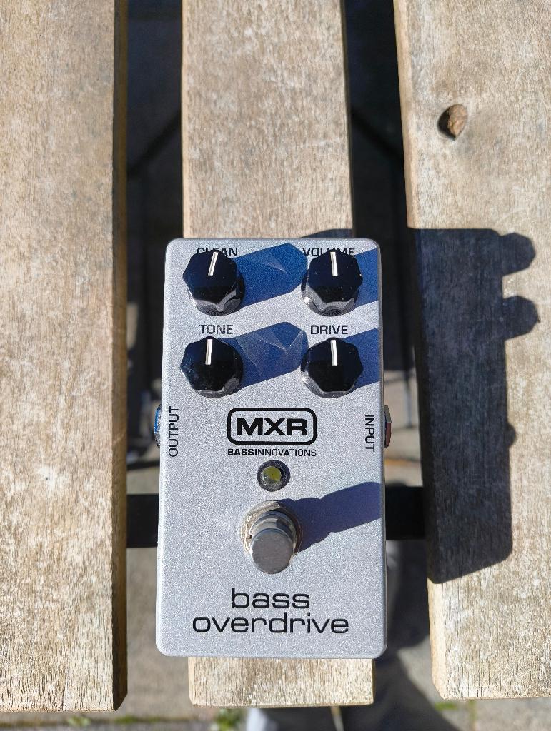 MXR M89 Bass Overdrive, Muziek en Instrumenten, Effecten, Ophalen of Verzenden, Zo goed als nieuw, Distortion, Overdrive of Fuzz