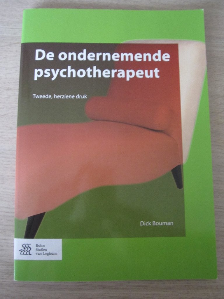 De ondernemende psychotherapeut, Bouman (2e, herziene druk), Ophalen of Verzenden, Beta, Zo goed als nieuw, HBO