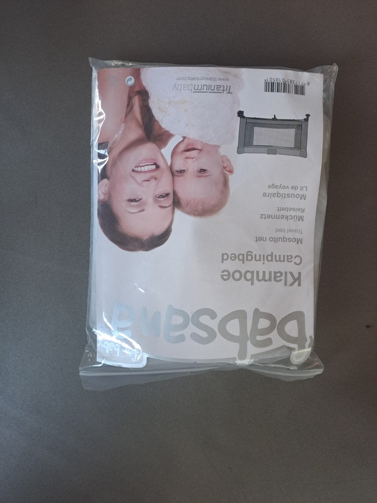 Titaniumbaby Klamboe Campingbed - Nieuw, Huis en Inrichting, Overige materialen, Eenpersoons, Wit, Nieuw