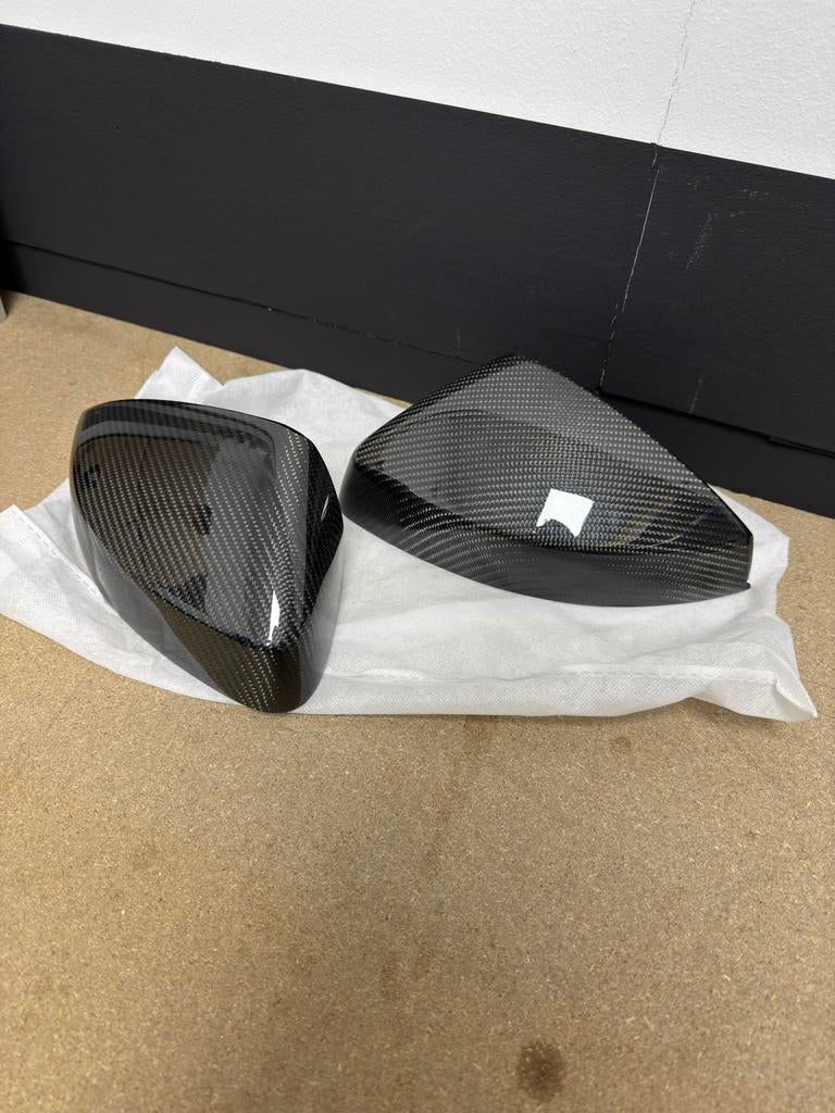 Audi A3/S3/RS3 8v carbon spiegelkappen, Ophalen of Verzenden, Gebruikt, Audi