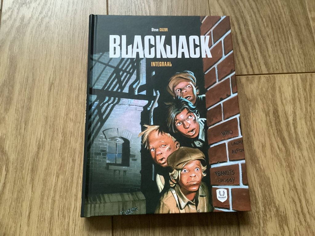 Blackjack integraal (Cuzor, Lauwert imprint Tsooz), Boeken, Stripboeken, Zo goed als nieuw, Eén stripboek, Ophalen