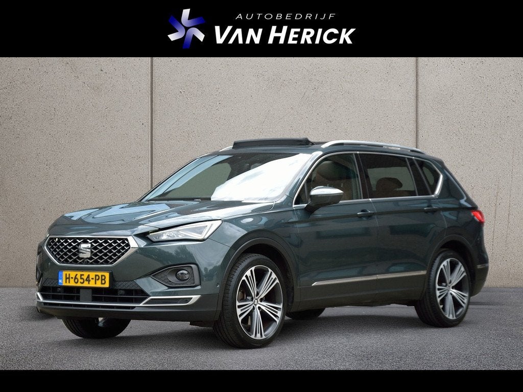 Seat Tarraco 2.0 TSI 4DRIVE Xcellence 7p Automaat | Trekhaak, Auto's, Seat, Automaat, Gebruikt, Euro 6, 1984 cc