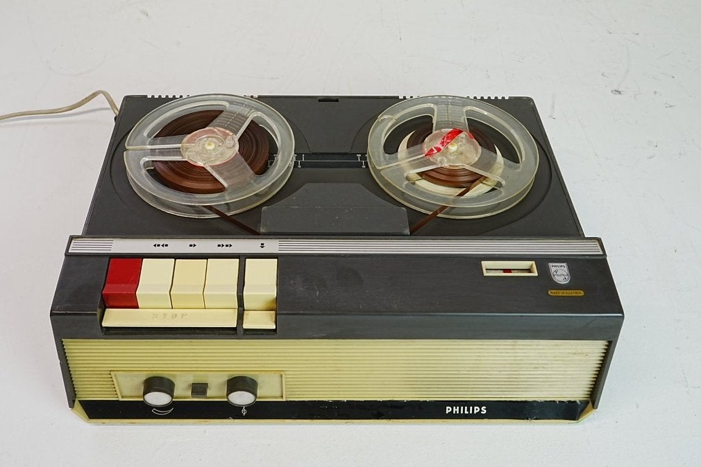 Vintage Philips Bandrecorder EL 3552A/16 uit 1965., Ophalen of Verzenden, Bandrecorder