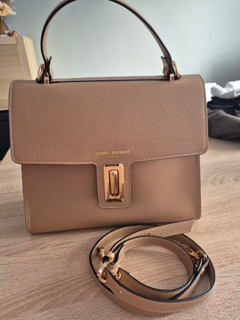 Elegante Isabel Bernard Handtas, Sieraden, Tassen en Uiterlijk, Tassen | Damestassen, Ophalen of Verzenden, Zo goed als nieuw