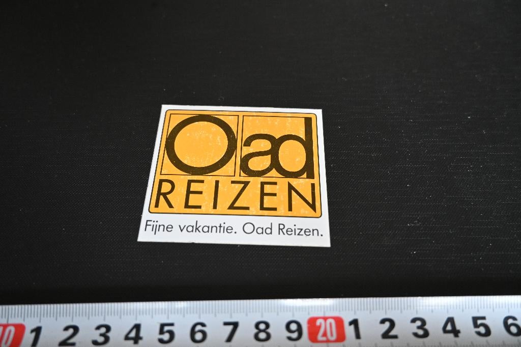 stickers OAD Reizen Fijne vakantie OAD reizen, Ophalen, Zo goed als nieuw