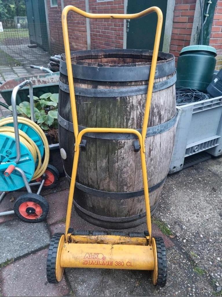 Alko sunline 380 CL grasmaaier handgrasmaaier voor maar 20,-, Tuin en Terras, Grasmaaiers, Alko, Gebruikt, Handgrasmaaier, Ophalen of Verzenden