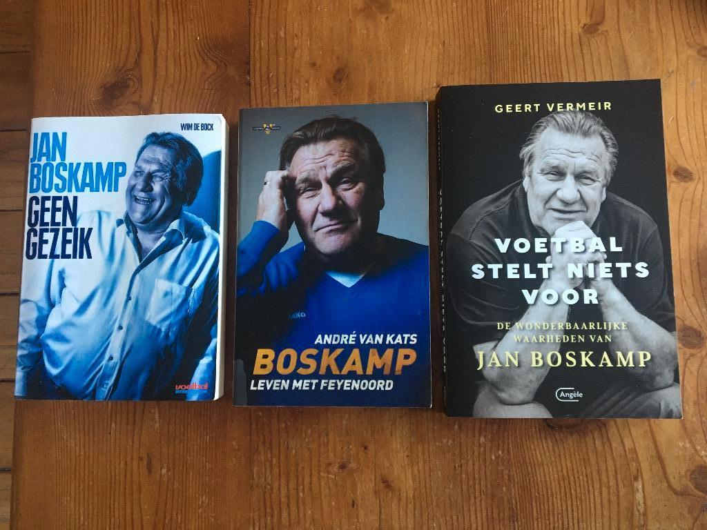 voetbalboeken- Jan Boskamp ( 3 x verschillend ):, Ophalen of Verzenden, Zo goed als nieuw, Balsport