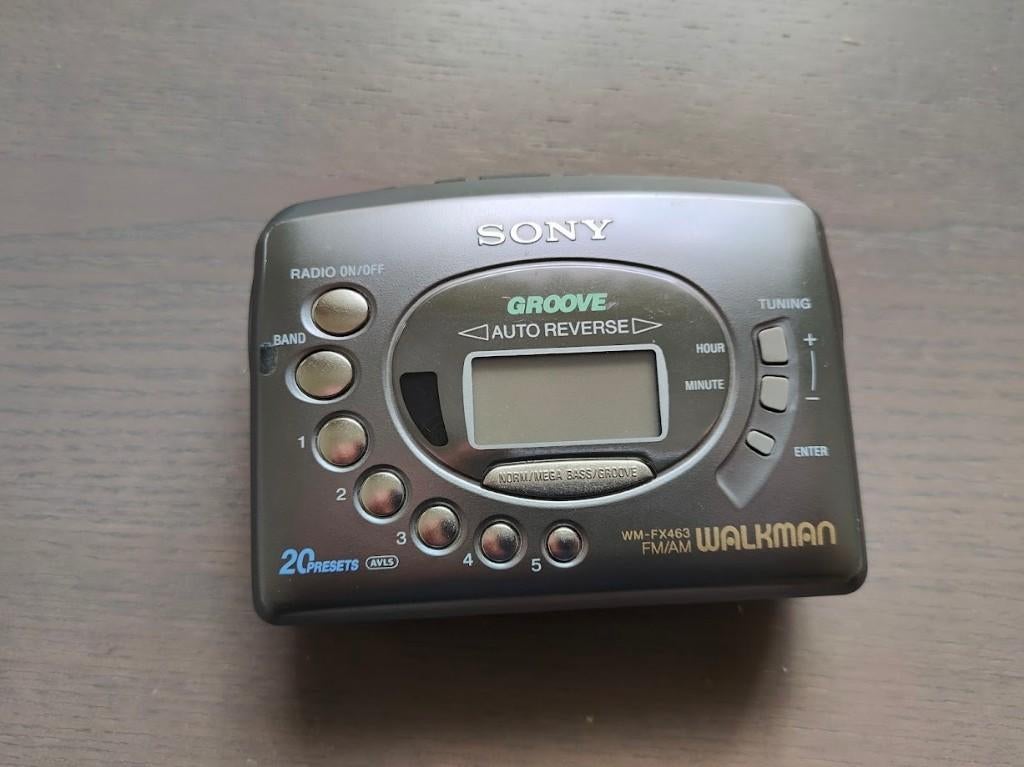 SONY Walkman cassettespeler WM-FX463 uit 1996, Ophalen of Verzenden, Walkman