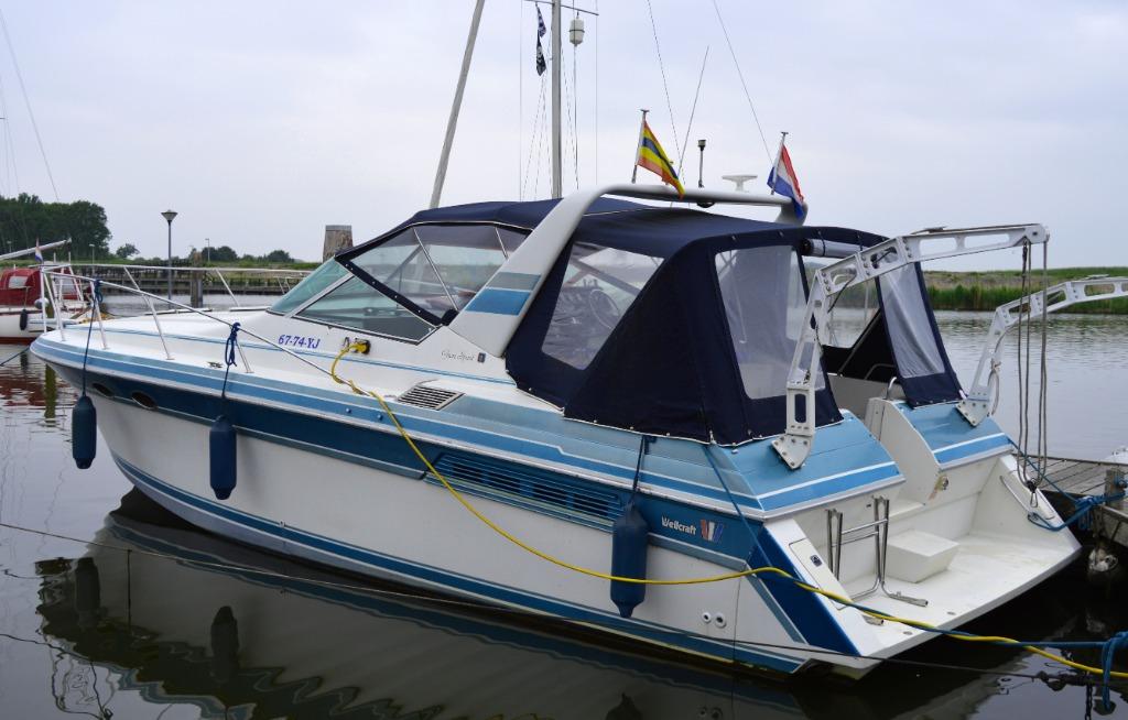 Wellcraft Gran Sport 34, Watersport en Boten, Motorboten en Motorjachten, Ophalen, Gebruikt