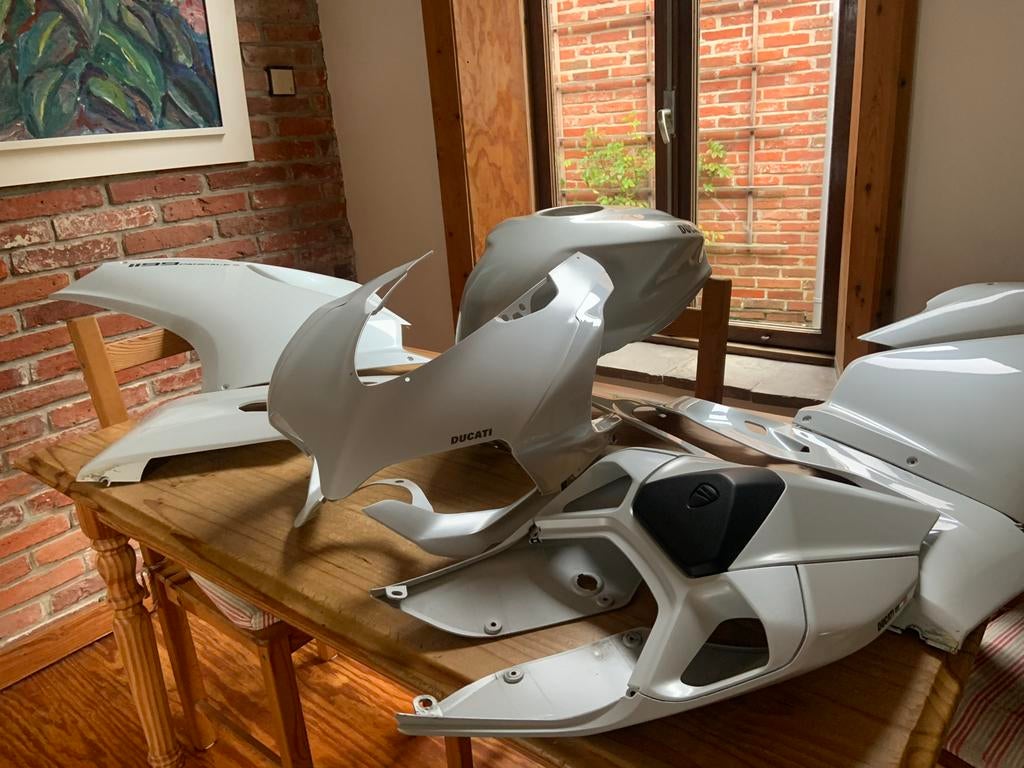 Ducati Panigale 1199 S Kuipset met tank Arctic White, Ophalen of Verzenden, Gebruikt