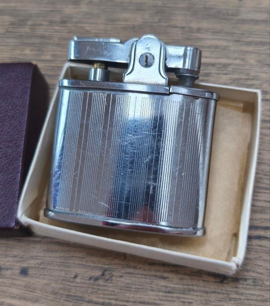 Vintage Ronson Rolex Benzine Aansteker, Ophalen of Verzenden, Gebruikt, Aansteker