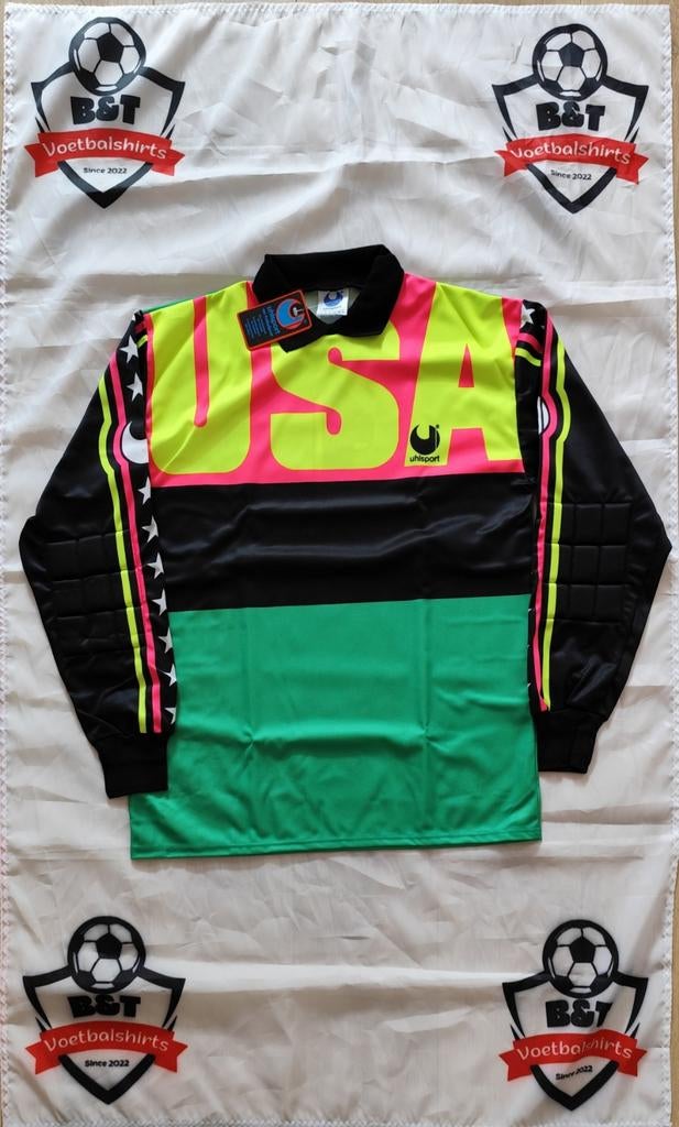 Partij Oude keepershirts collectie uhlsport p4, Verzamelen, Sportartikelen en Voetbal, Buitenlandse clubs, Gebruikt, Shirt, Verzenden