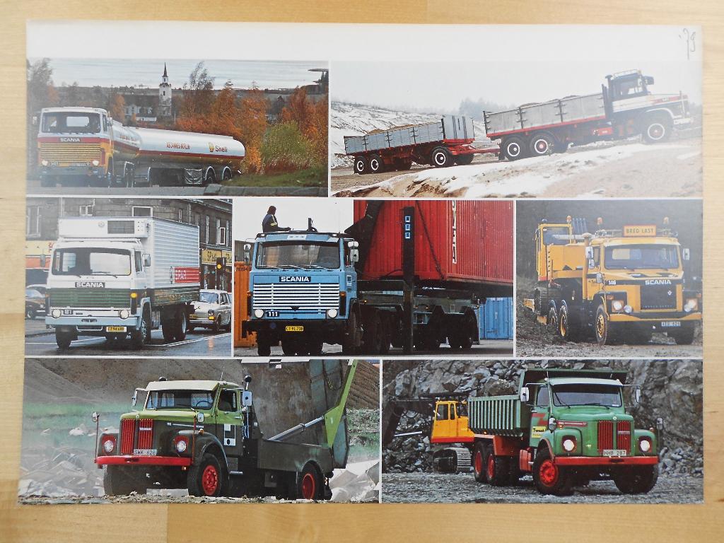 Scania Programma Brochure 1978 – 141 146 111 86 81, Ophalen, Zo goed als nieuw, Overige merken, Scania
