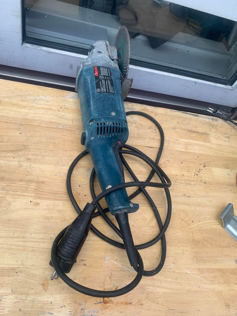 Bosch slijptool groot, professioneel en schroefboormachine, Doe-het-zelf en Verbouw, Gereedschap | Schuurmachines, Ophalen of Verzenden