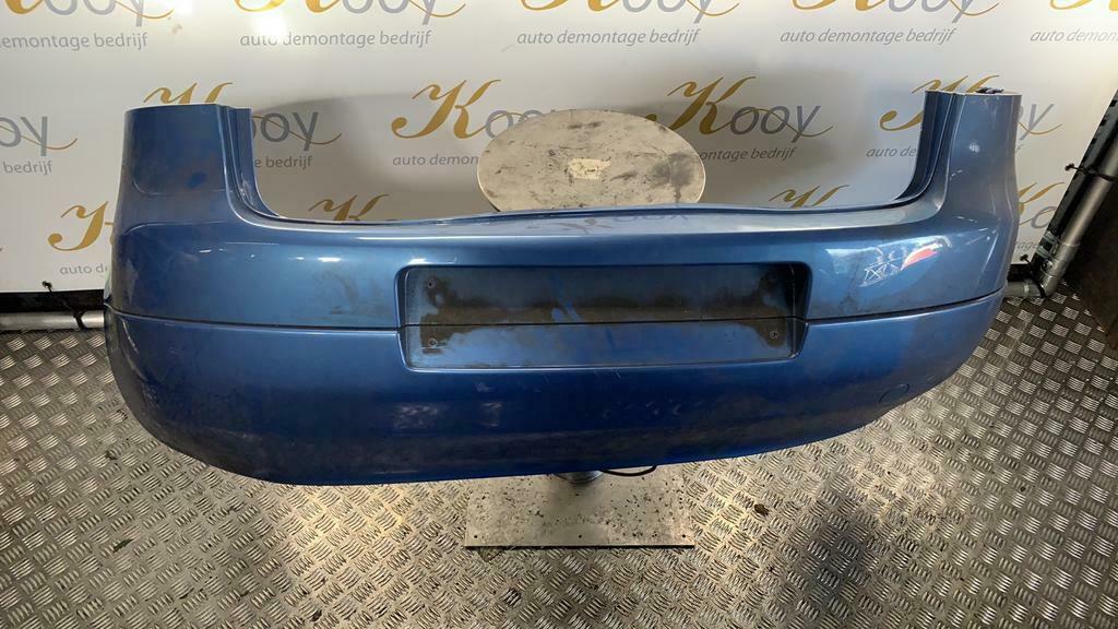 Achterbumper VW Golf 5 BJ2006 blauw, Ophalen of Verzenden, Voor