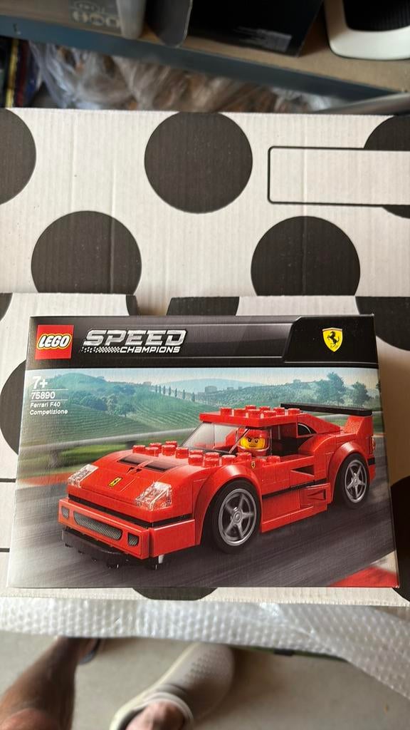 Lego ferrari f40 - 75890 Nieuw 2 stuks, Kinderen en Baby's, Speelgoed | Duplo en Lego, Ophalen of Verzenden, Zo goed als nieuw
