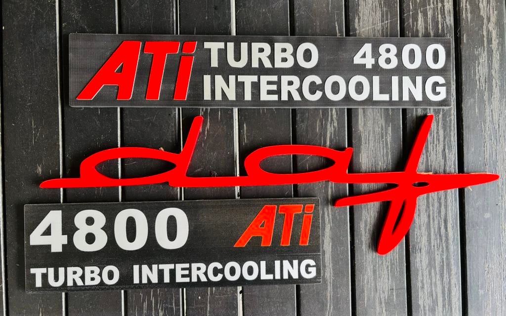 Fantasie logo’s op basis van oldskool logo’s en SUPER, Auto-onderdelen, Vrachtwagen-onderdelen, Ophalen of Verzenden, Nieuw, Overige merken
