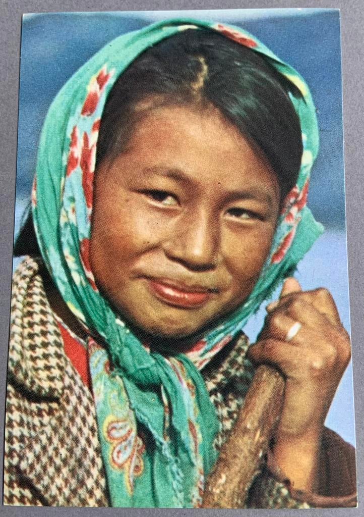 Kleindochter van Joe Rich Naskapi - Indianen, Ophalen of Verzenden, Buiten Europa