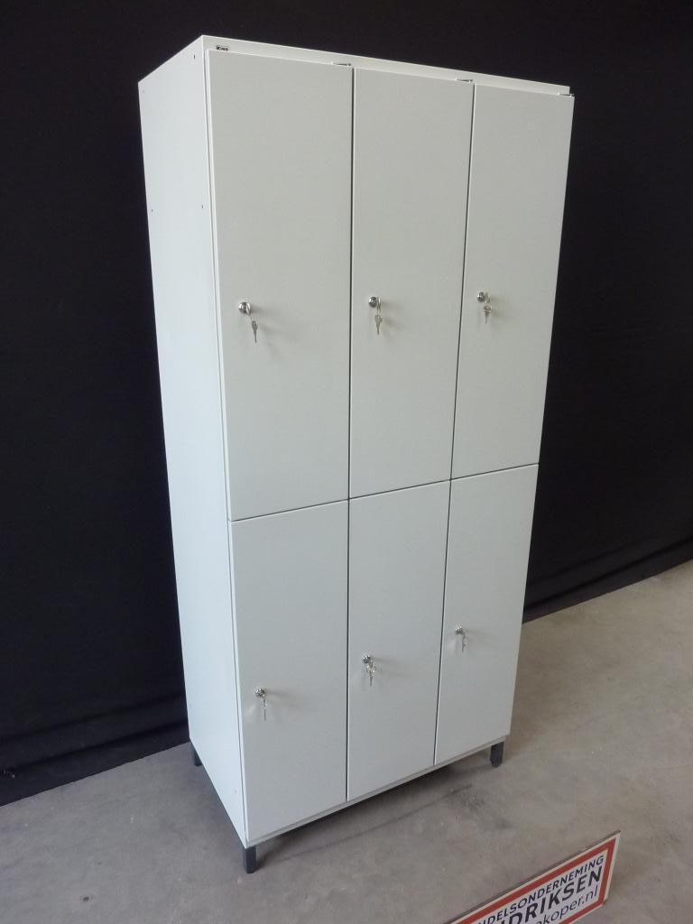 ZGAN Locker / lockerkast 6-vaks kledingkast / kluisjeskast, Onbekend, Ophalen of Verzenden, Zakelijk, Gebruikt