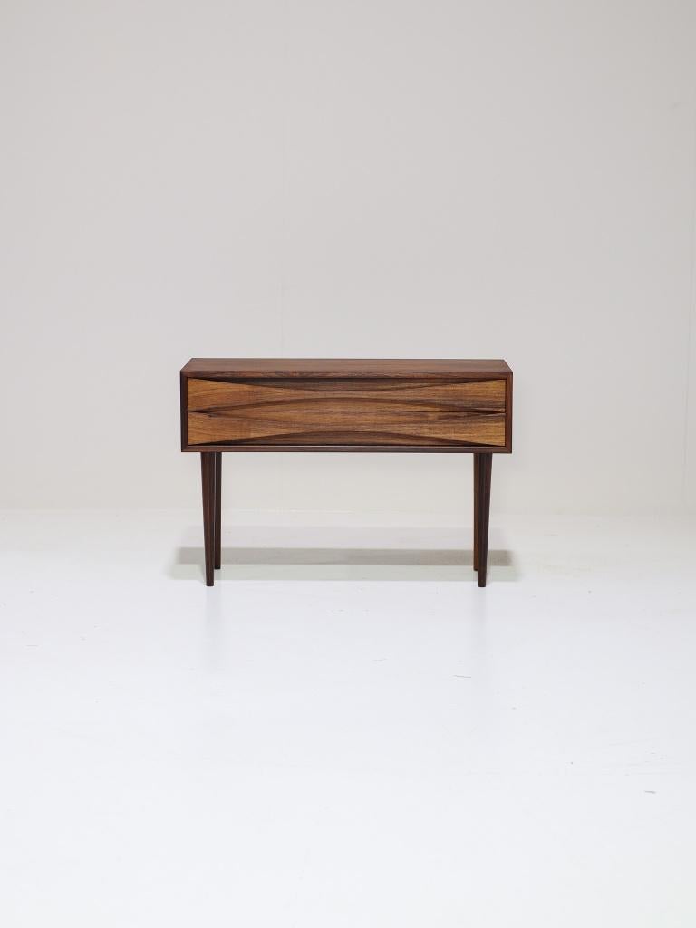 Niels Clausen ladekast NC Møbler palissander Deens 1960s, Huis en Inrichting, -, 1 of 2 laden, -, Zo goed als nieuw