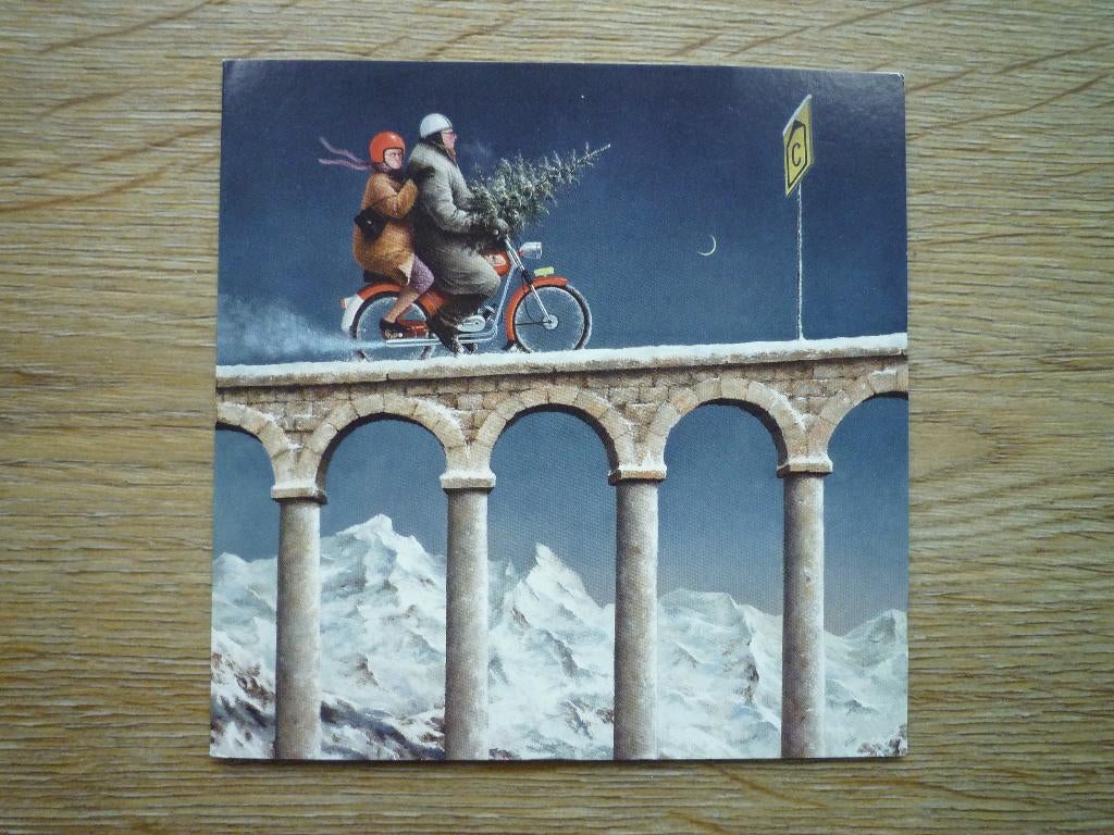 Kunstkaart Marius van Dokkum wegomlegging, Ophalen of Verzenden, Voor 1920, Sterren en Beroemdheden