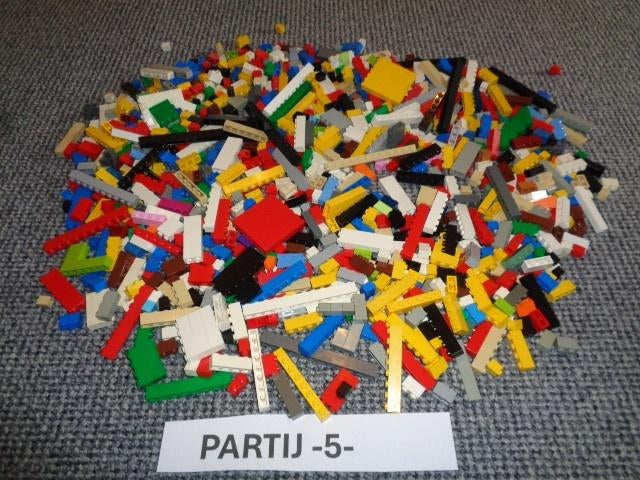 Partij 1000x Dunne Lego stenen gemengd (Meerdere sets), Lego, Lego, Gebruikt, Verzenden