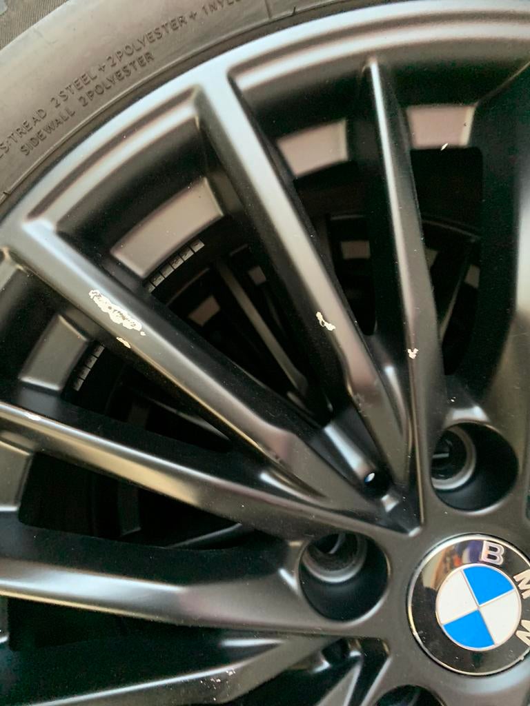 BMW  g20  velgen met zomerbanden, Ophalen, Gebruikt, Banden en Velgen, 17 inch