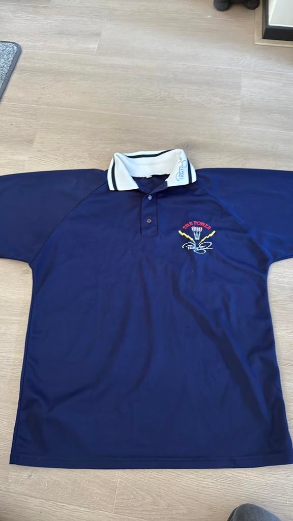 Dartshirt Phil Taylor gesigneerd, Sport en Fitness, Darts, Ophalen, Nieuw, Overige typen
