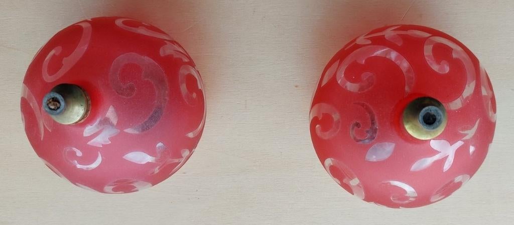 2 stuks olie lampje met lont adv. 2., Ophalen of Verzenden, Zo goed als nieuw, Overige materialen, Minder dan 25 cm