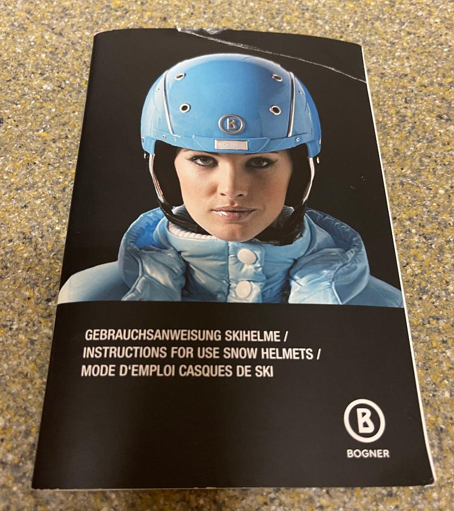 Bogner Skihelm – Maat S – Retro Zilver – Inclusief Koffer, Bogner, Ophalen, Gedragen