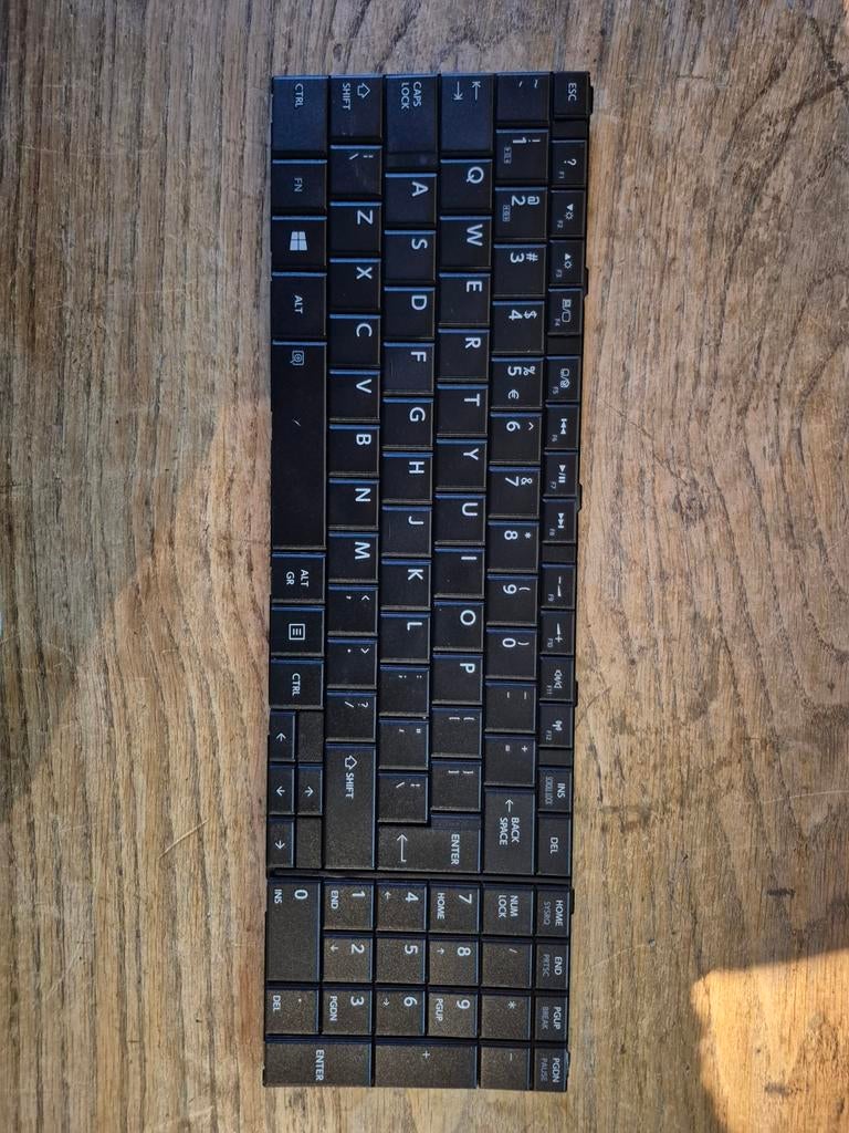 Toshiba Satellite Pro C50-A Toetsenbord, Computers en Software, Toetsenborden, Gebruikt, Qwerty, Ophalen of Verzenden