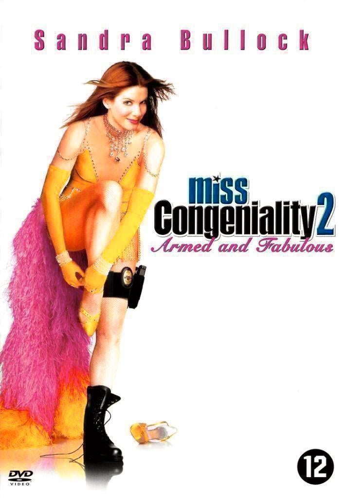 Miss Congeniality 2 (Sandra Bullock), Vanaf 12 jaar, Ophalen of Verzenden, Zo goed als nieuw, Actiekomedie