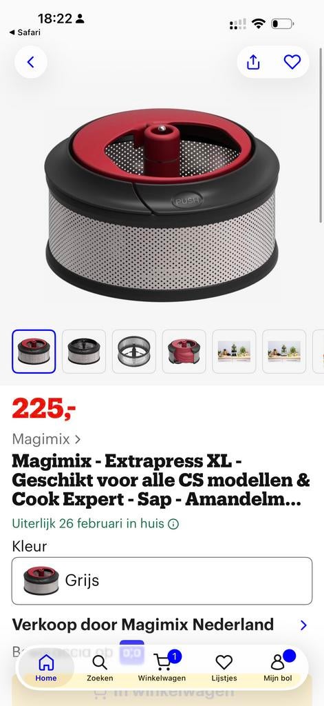 Magimix Extra Press - Nieuw, Ophalen of Verzenden, Nieuw