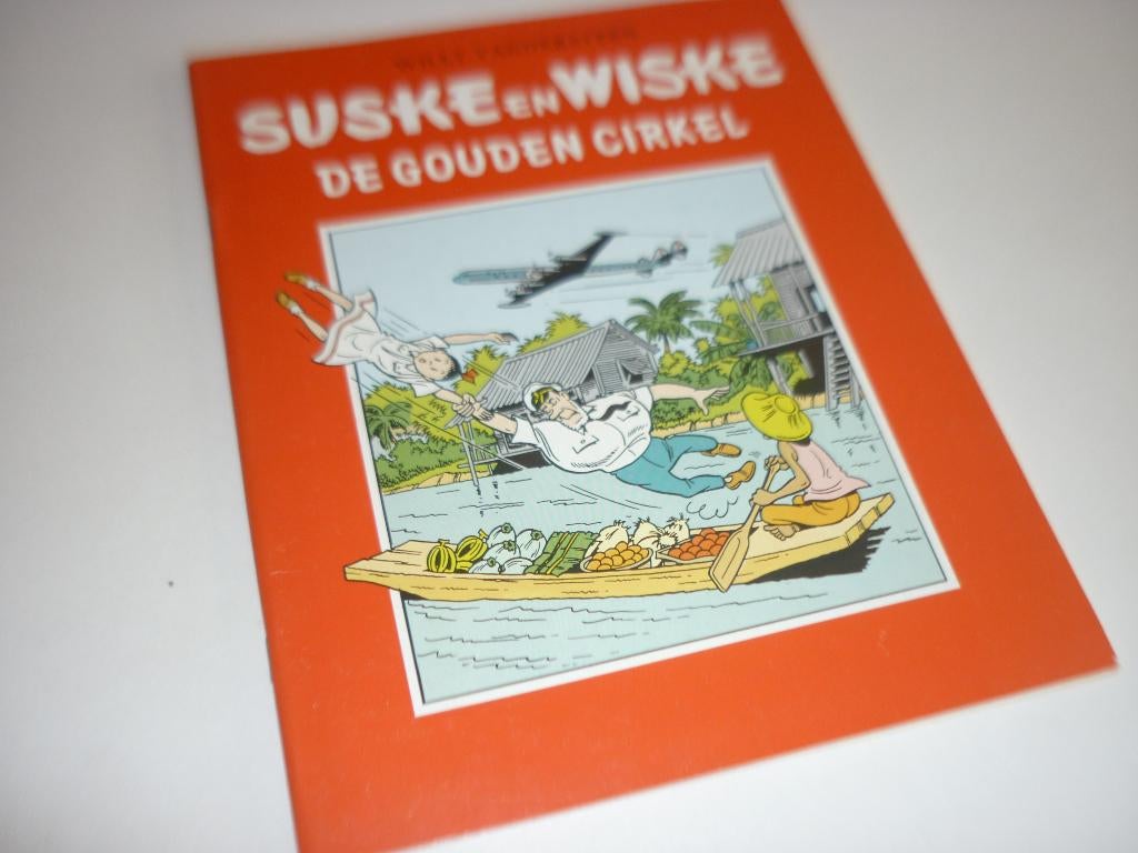 Willy Vandersteen: Suske en Wiske: de Gouden Cirkel, Boeken, Stripboeken, Eén stripboek, Ophalen of Verzenden, Gelezen