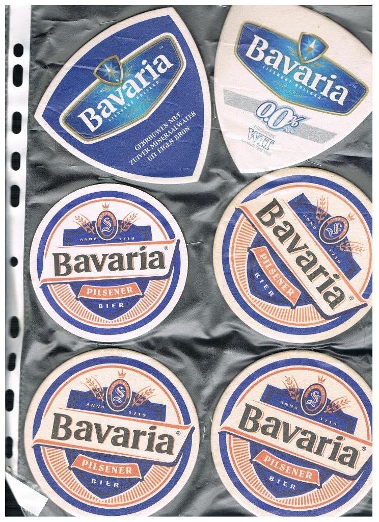 BAVARIA BIERVILTJES VERZAMELING DEEL 3, Verzenden, Nieuw, Viltje(s), Bavaria
