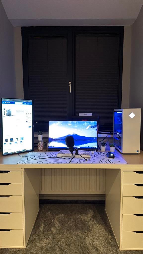 Complete gaming setup HP OMEN 25L (RTX 3060 / i7-11700F), Computers en Software, Desktop Pc's, Zo goed als nieuw, 2 tot 3 Ghz