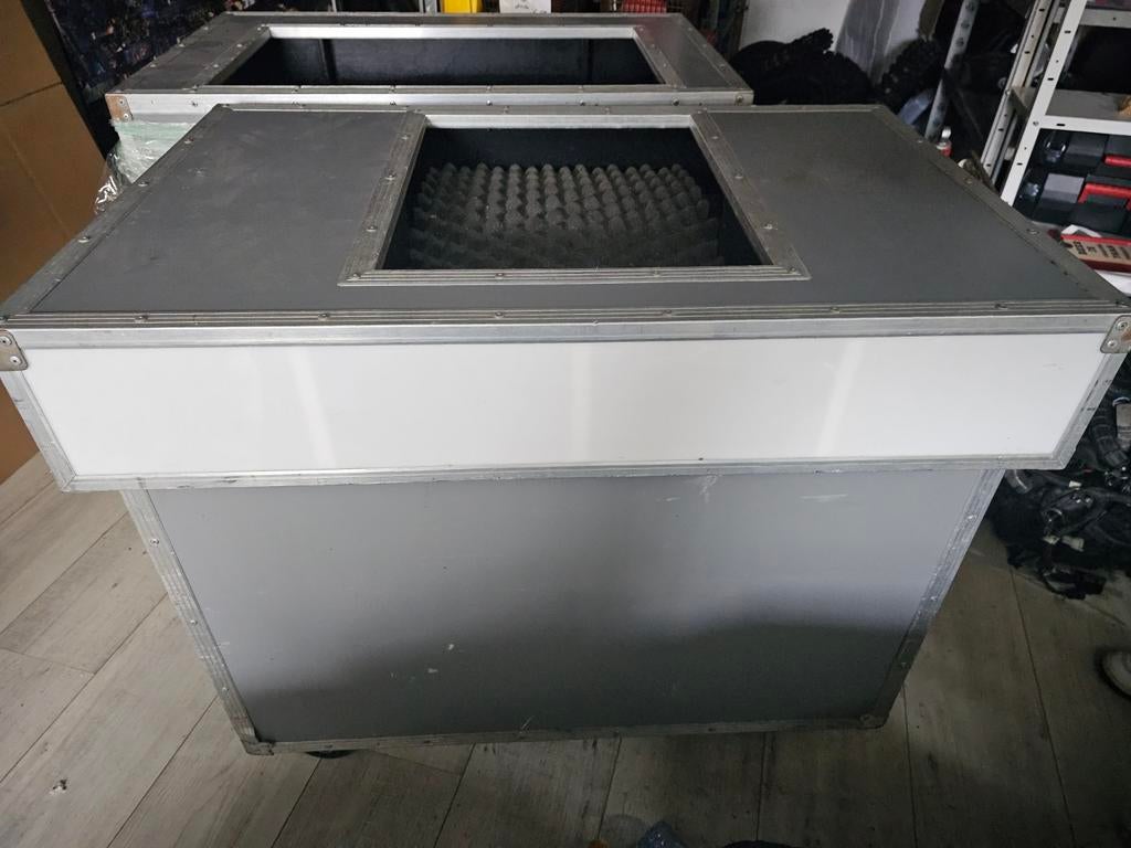 2x DJ Tafel Flightcase - Rolbaar instrumenten case muzikant, Ophalen, Gebruikt, Speaker of Versterker, Flightcase