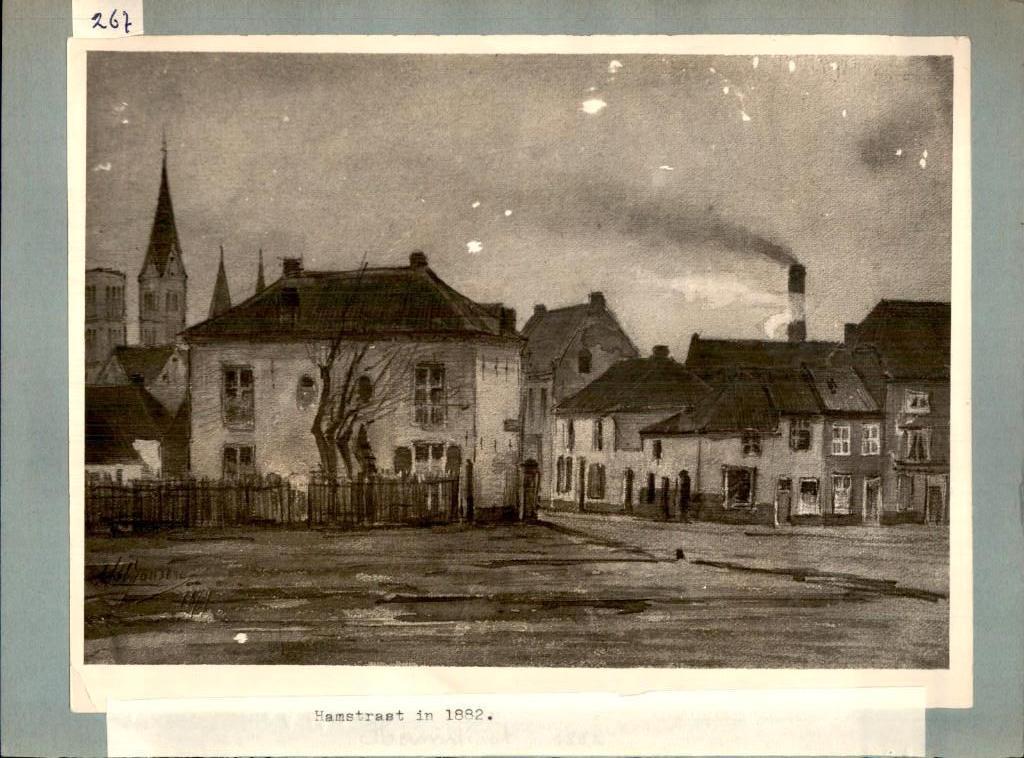 Roermond - Hamstraat - foto, Verzamelen, Ophalen of Verzenden, Limburg