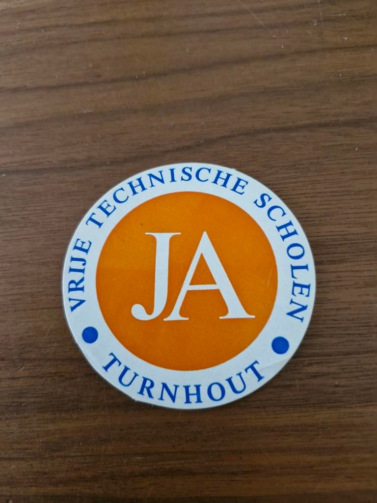 5157 Vintage JA Turnhout Sticker, Verzamelen, Ophalen of Verzenden, Zo goed als nieuw