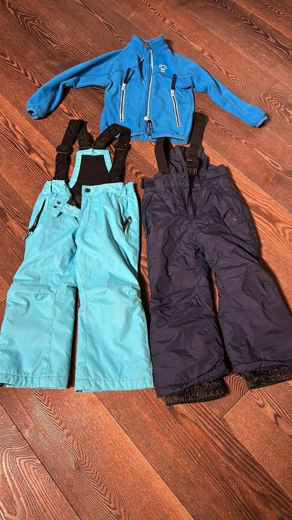 skikleding kind skibroek skitrui fleece tenson, Jongen of Meisje, Tenson, Ophalen of Verzenden, Zo goed als nieuw
