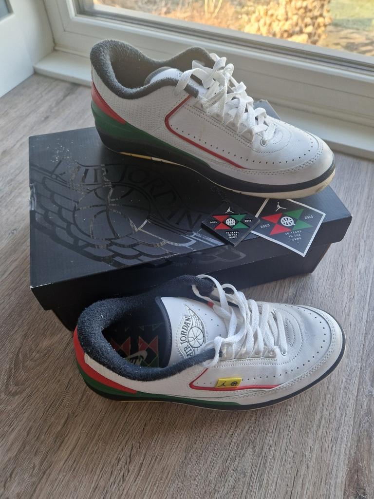 Nike Air Jordan Retro Low Q54, Wit, Nike, Ophalen of Verzenden, Sneakers of Gympen