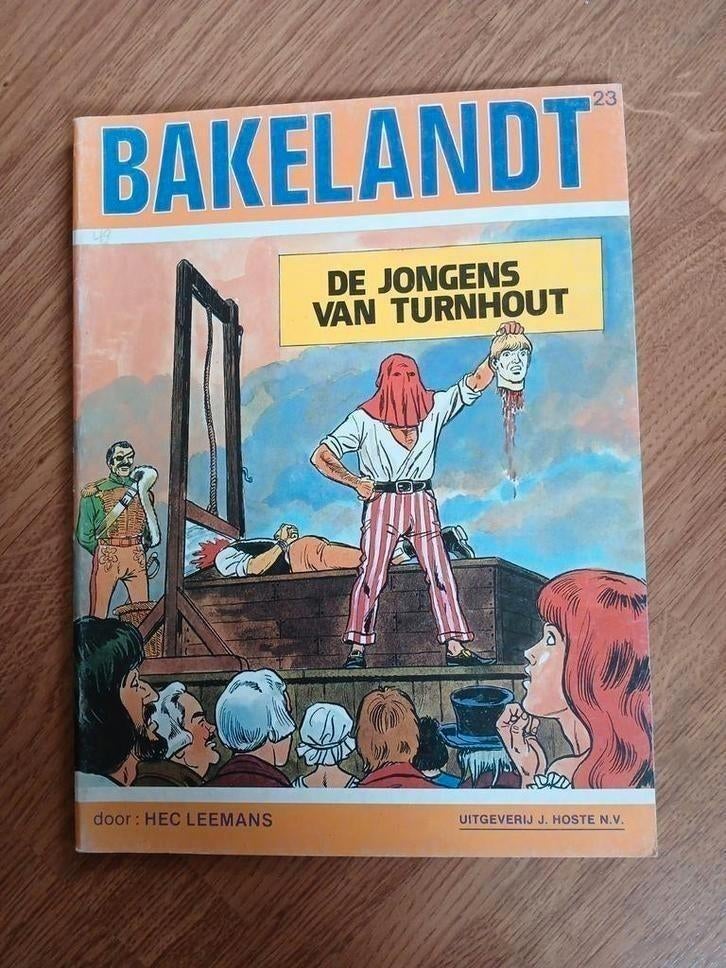 Bakelandt nr. 23 De jongens van Turnhout, Boeken, Gelezen, Hec Leemans, Ophalen of Verzenden, Meerdere stripboeken