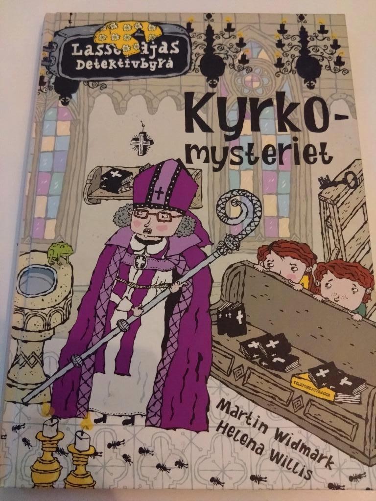 Lassemajas Detektivbyrå Kyrkomysteriet #svenska/zweeds#, Ophalen of Verzenden, Zo goed als nieuw, Fictie algemeen
