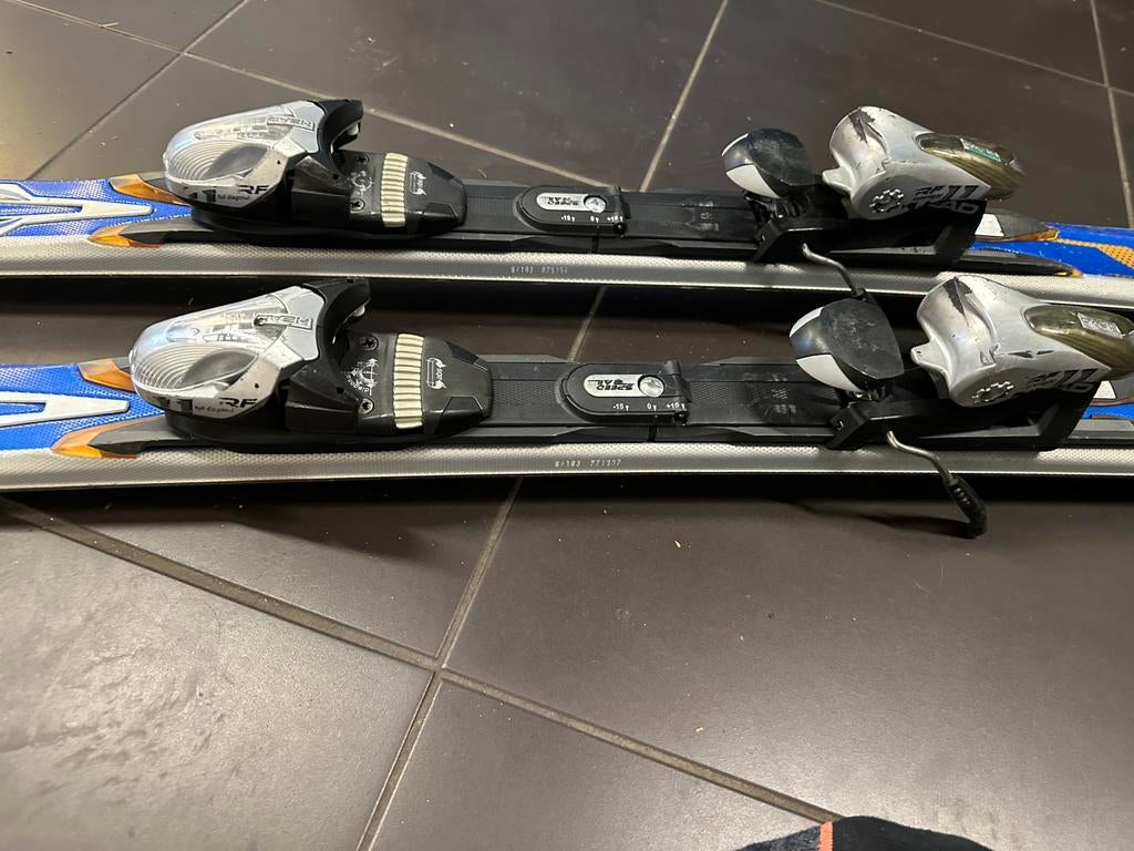 Head carving skis 163 cm, 160 tot 180 cm, Ophalen of Verzenden, Zo goed als nieuw, Head