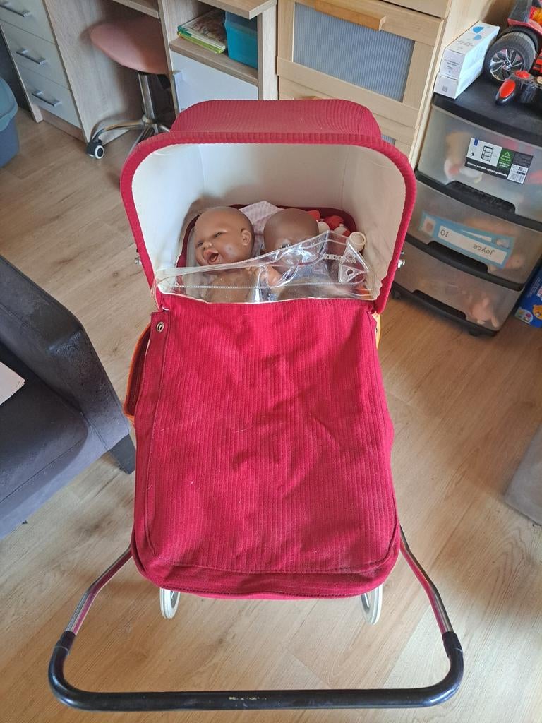 Vintage Kinderpoppenwagen, Ophalen, Gebruikt, Kinderwagen, Overige merken