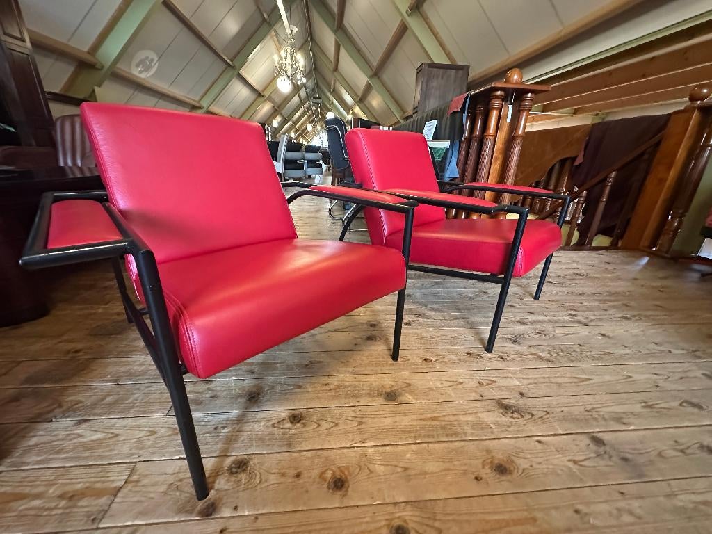 Vintage Gelderland fauteuils refinished., Ophalen